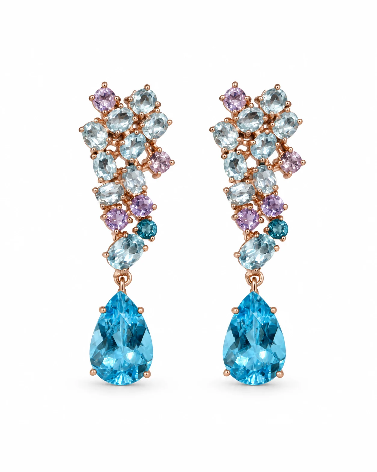 Lagoon Cascade earrings