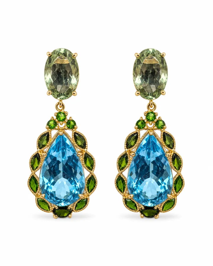 Fern Pear: earrings by Ivari