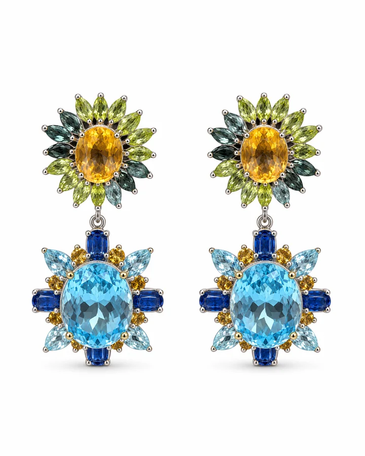 Marigold Star earrings